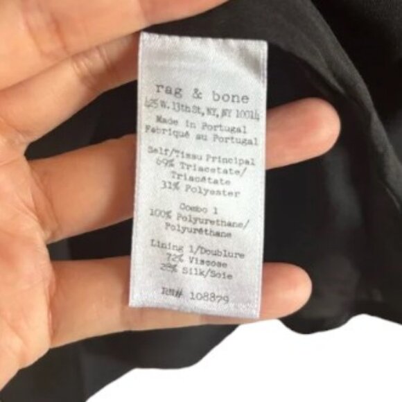 Rag & Bone black Nudie sleeveless tank top size XS - Picture 7 of 7